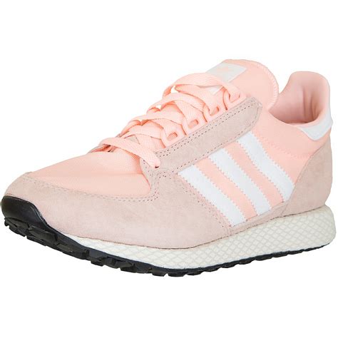 adidas weiß mit rosa streifen|rosa Sneaker für Damen .